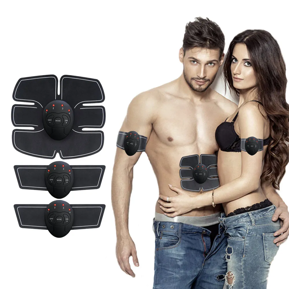 

Abdomen Massage EMS Muscle Stimulator Trainer Abdominal Muscle Trainer ABS Arm Stimulator Fitness Body EMS Slimming Massager