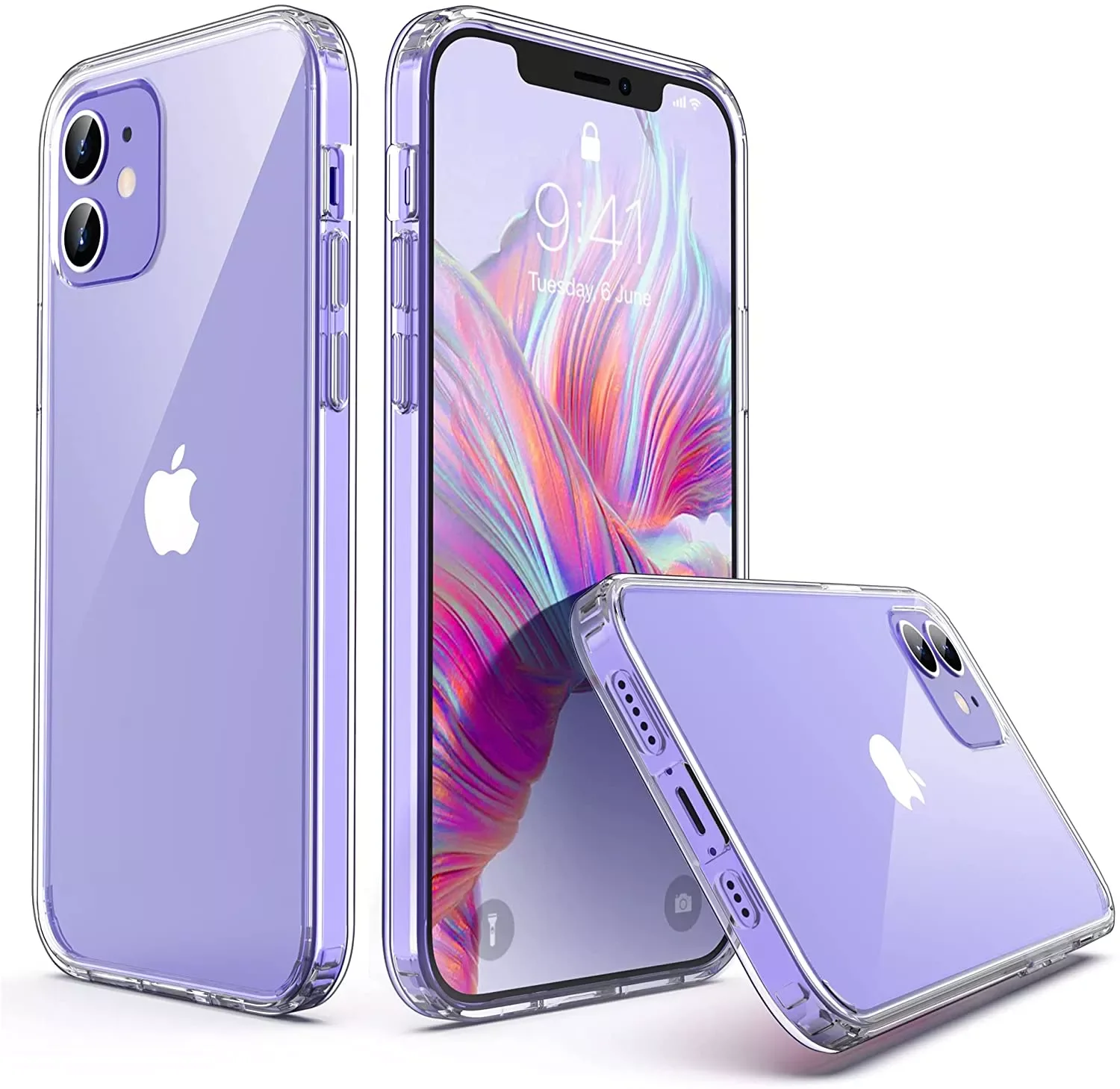 

For iphone 12 case Clear Phone Case for iPhone 13 Pro Max 11 XR X XS 7 8 Plus Silicone TPU Anti Scratch Phone Cover