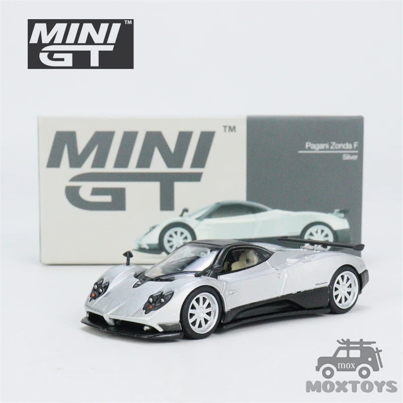 

Мини GT 1:64 Pagani Zonda F Серебряная модель автомобиля