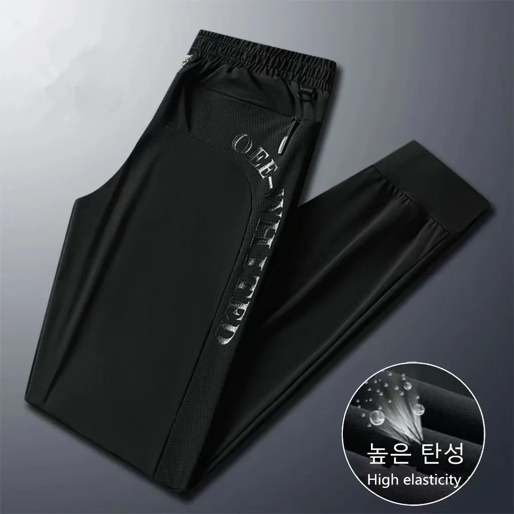 Top Quality Men Golf Pants 2023 Summer New Ice Silk Thin Elastic Golf Trousers Outdoors Male Light Soft Sports Golf Apparel Pant