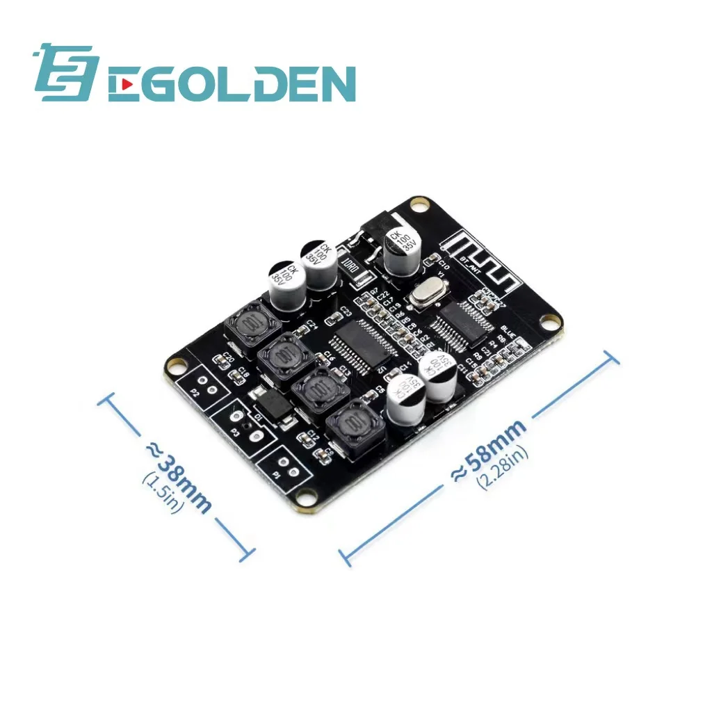 

VHM-313 TPA3110 2x15W Bluetooth Digital Amplifier Board Bluetooth Ceiling Speaker Background Music