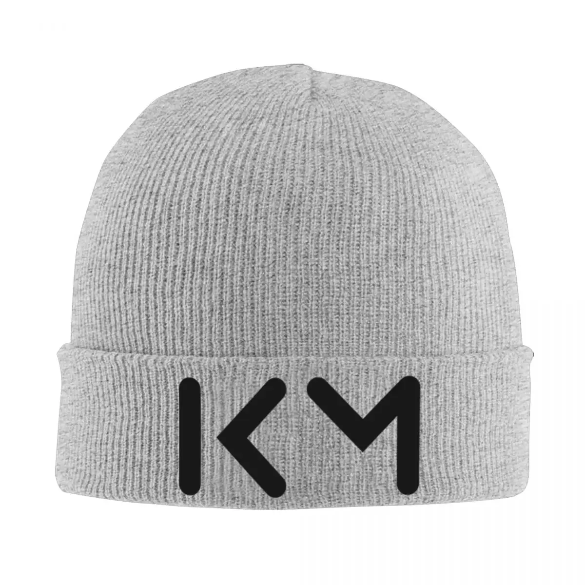 Вязаные шапки в стиле панк KM Mbappe для женщин и мужчин зимняя шапка акриловая