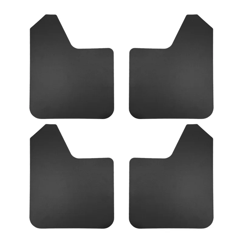 Универсальные базовые щитки от грязи для самостоятельной сборки черного цвета