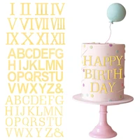 english letter alphabet kids adult birthday cake decoration baby shower wedding party cake topper cupcake dessert diy decorative