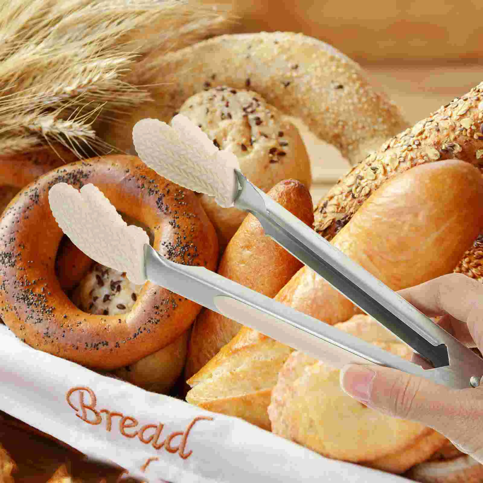 

2pcs Buffet Clamp Food Serving Clamp Spaghetti Tong BBQ Meat Tong Fruit Clip
