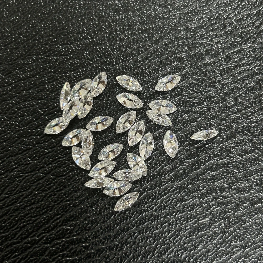 Meisidan 1 карат пакетик DEF VS Форма маркизы от 5x3 мм до 4x8 HPHT Lab Created Loose Diamond