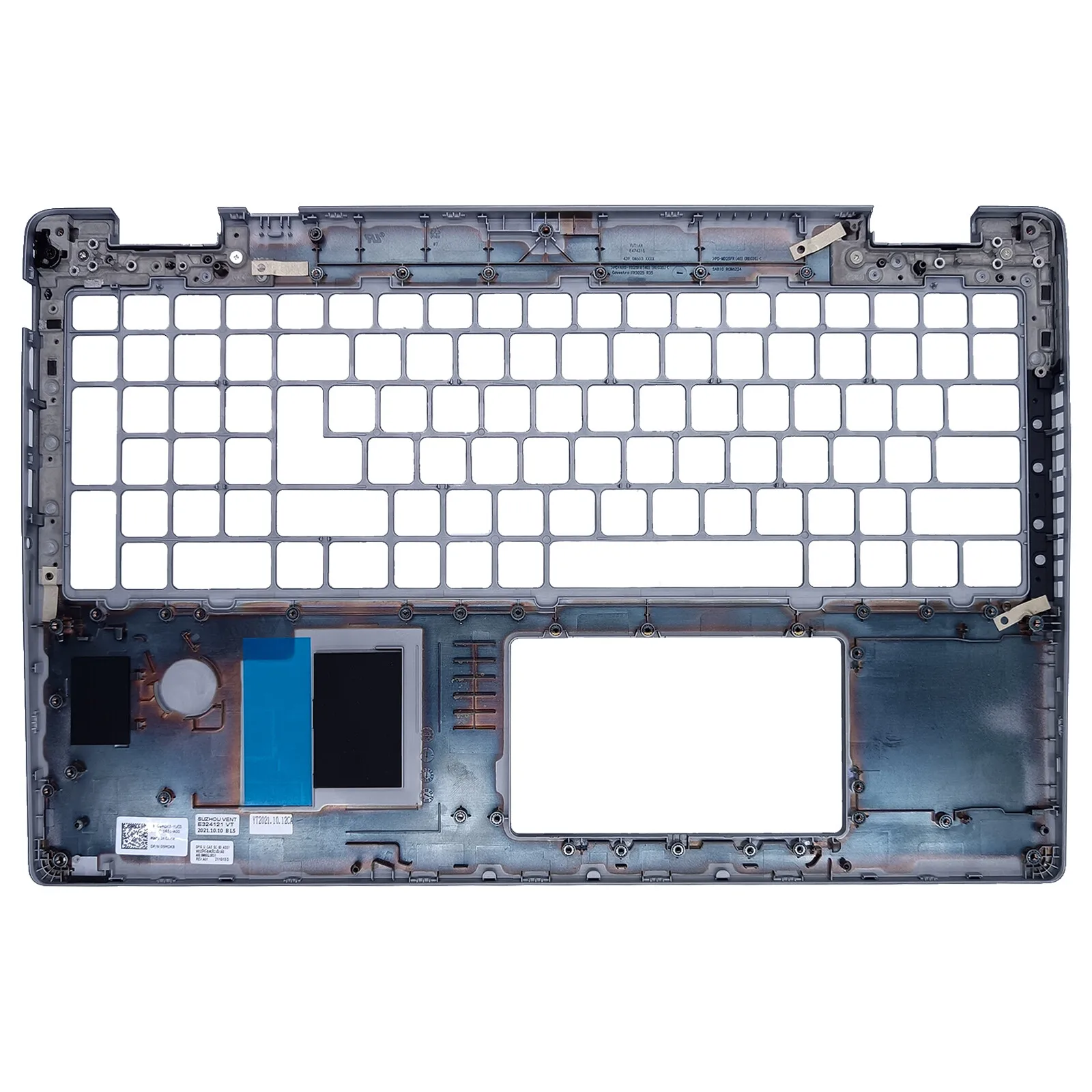 Фото 09MDK8 9MDK8 Верхняя крышка корпуса (палмрест) для ноутбука DELL Latitude 5520 E5520, рамка клавиатуры №2