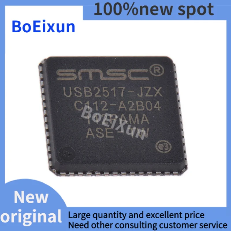 

1-100 PCS USB2517-JZX QFN-64 USB2517 USB Hub Controller IC Chip Integrated Circuit Brand New Original