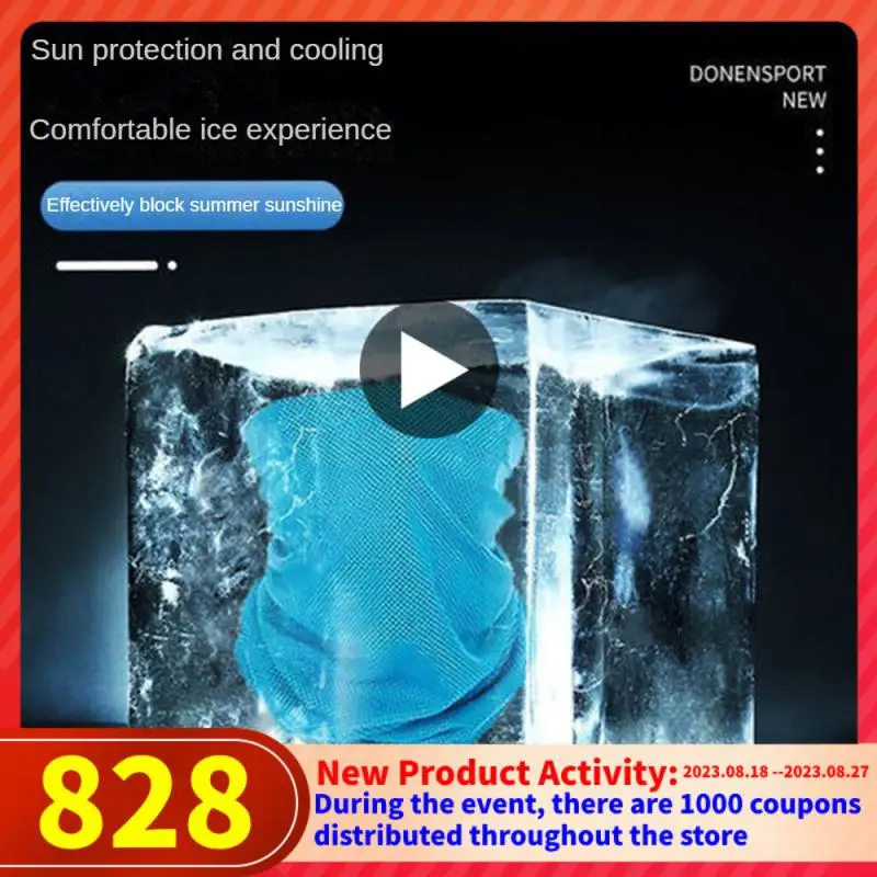 

Cold Wrist Scarf Lightweight Small Dry Comfortable Portable Wrist Protectors Sweat Absorption Cool Fabric Carry-on Bracer