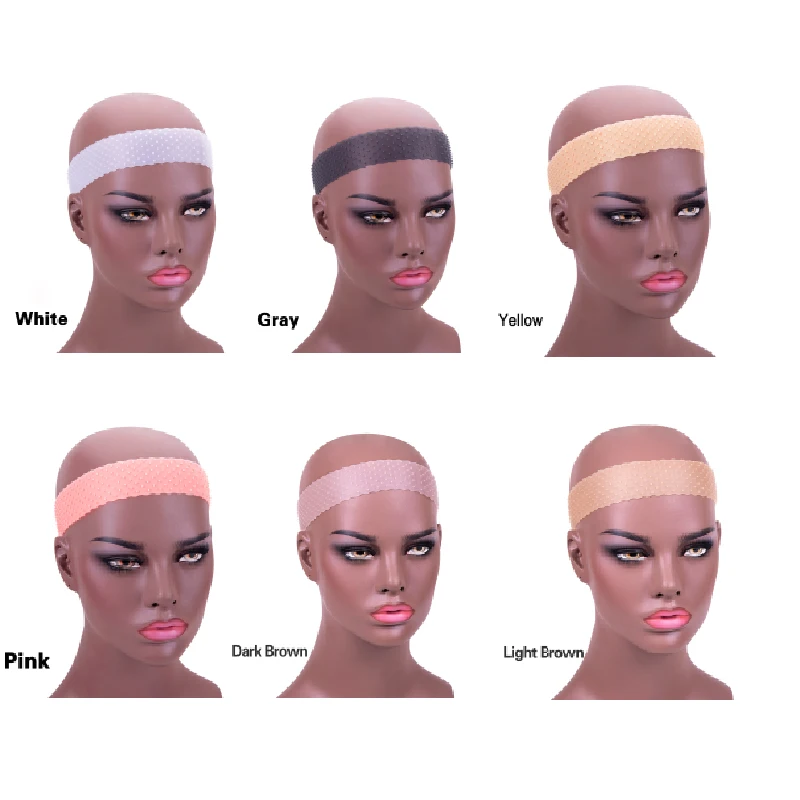 

VIP Transparent Silicone Grip Wig Band Good Quality Wig Headband to Hold Wigs