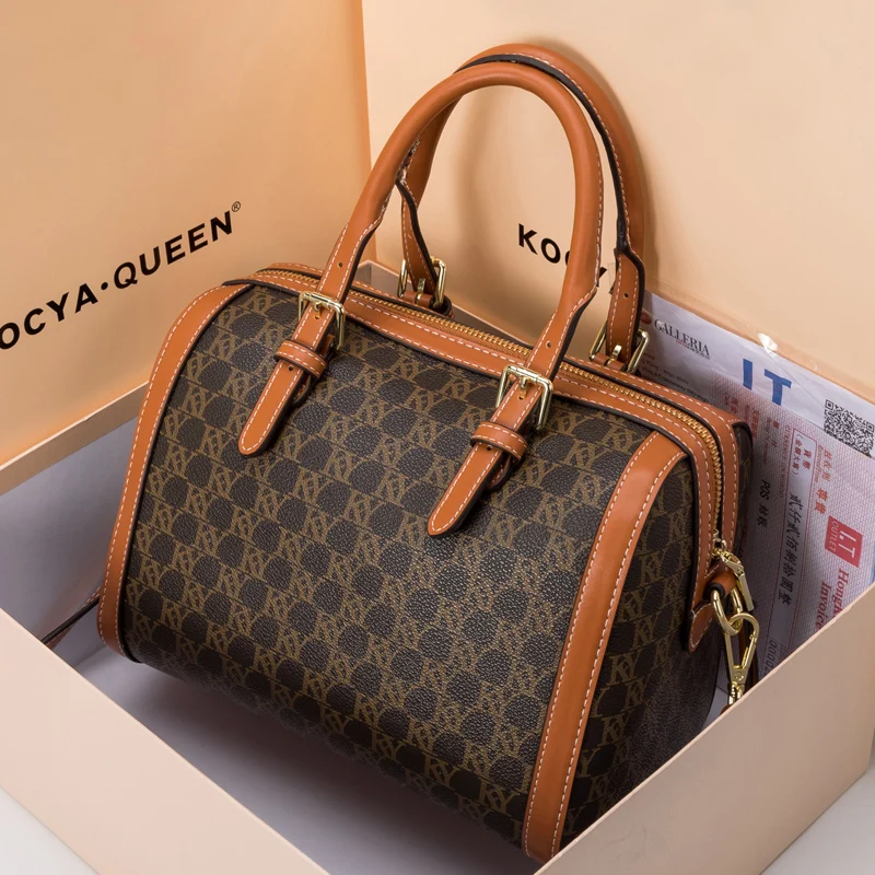 Luxury Boston Womens Top Handbags Tote Bag Shoulder Bag Top Handle Satchel Large Cute Crossbody Bags