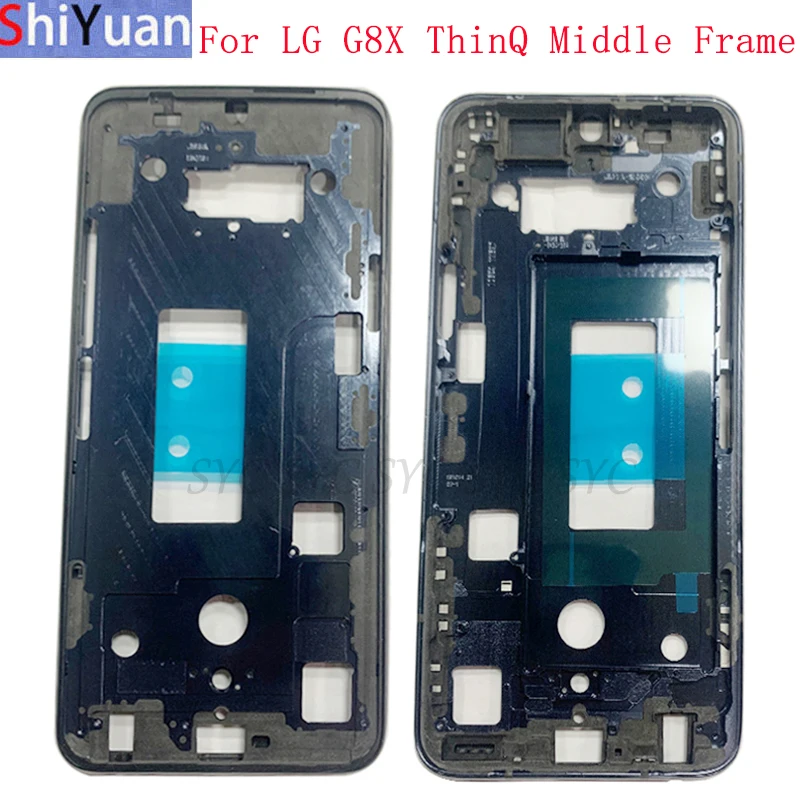 

Housing Middle Frame LCD Bezel Plate Panel Chassis For LG G8X V50S ThinQ Phone Metal LCD Frame Replacement Parts