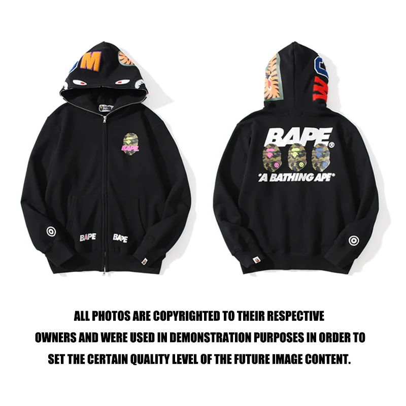 

Кардиган с капюшоном Bape Little Ape Head, летний кардиган на молнии для кемпинга