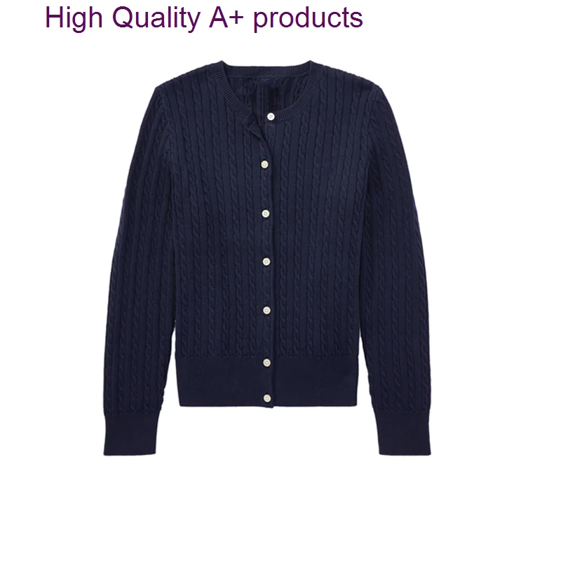 

Кардиган женский мягкий базовый, свитер с маленьким пони, модный вязаный джемпер в Корейском стиле, верхняя одежда
