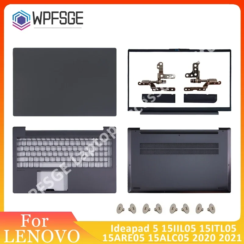 Новый чехол для Lenovo Ideapad 5 15IIL05 15ITL05 15ARE05 15ALC05 2020 2021 задняя крышка ЖК-дисплея