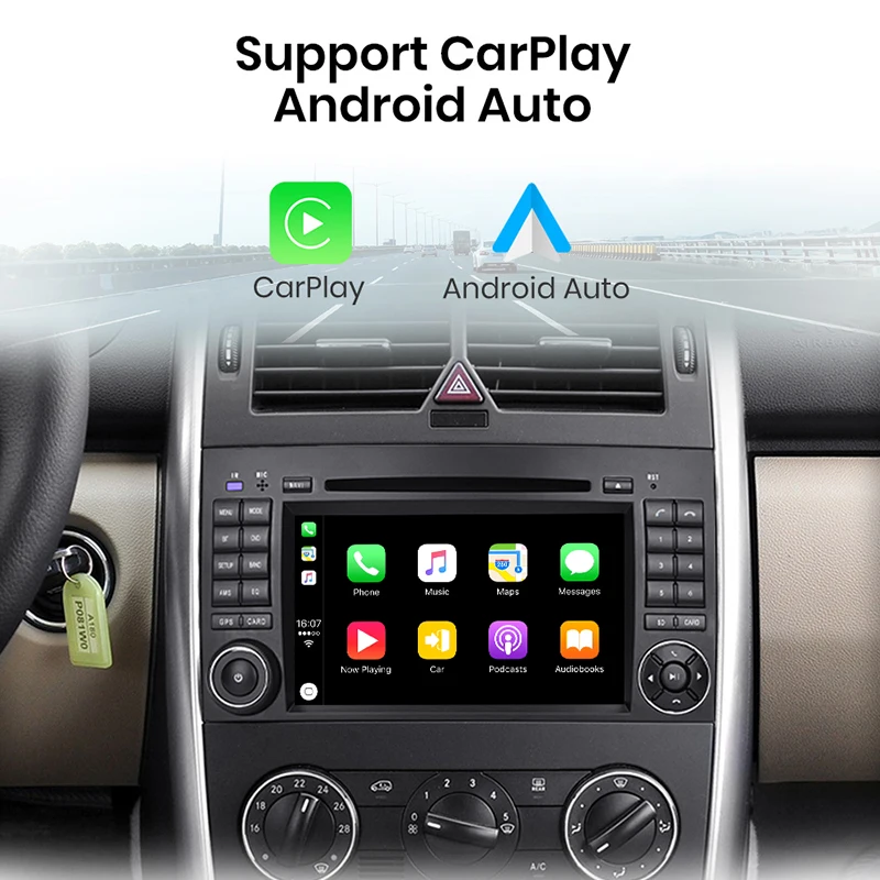 Автомагнитола Junsun 2 din dvd-плеер для Mercedes Benz B200 класс A B W169 W245 Viano Vito W639 Sprinter W906 Android 10