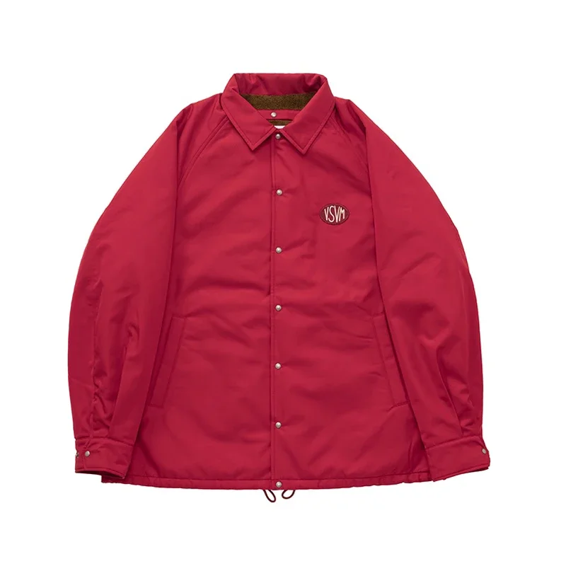 Новое поступление плюшевая Толстая Свободная куртка с вышивкой VISVIM JKT 24SS Nakamura для