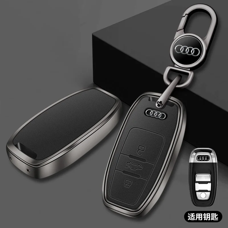 Автомобильный брелок для ключей оболочка Audi A1 A3 A4 A5 A6 A7 A8 Quattro Q3 Q5 Q7 2010 2011 2012 2013 2014