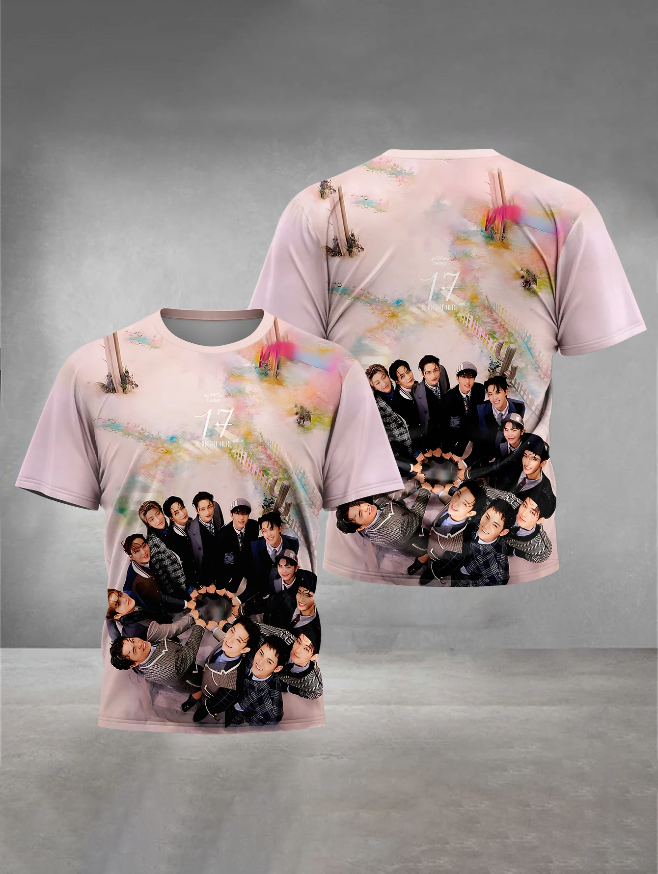 S-SEVENTEENS 3D Print Baby Clothing 5 to 14 Years Male Outdoor Clothes for Children Boy Girl Child T-Shirt Top Shirts