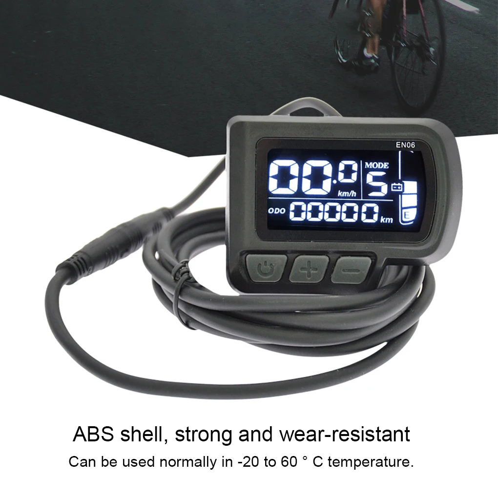 

EN06 Electric Bike Meter LCD Display Smart Speed Monitor Modification Fitting