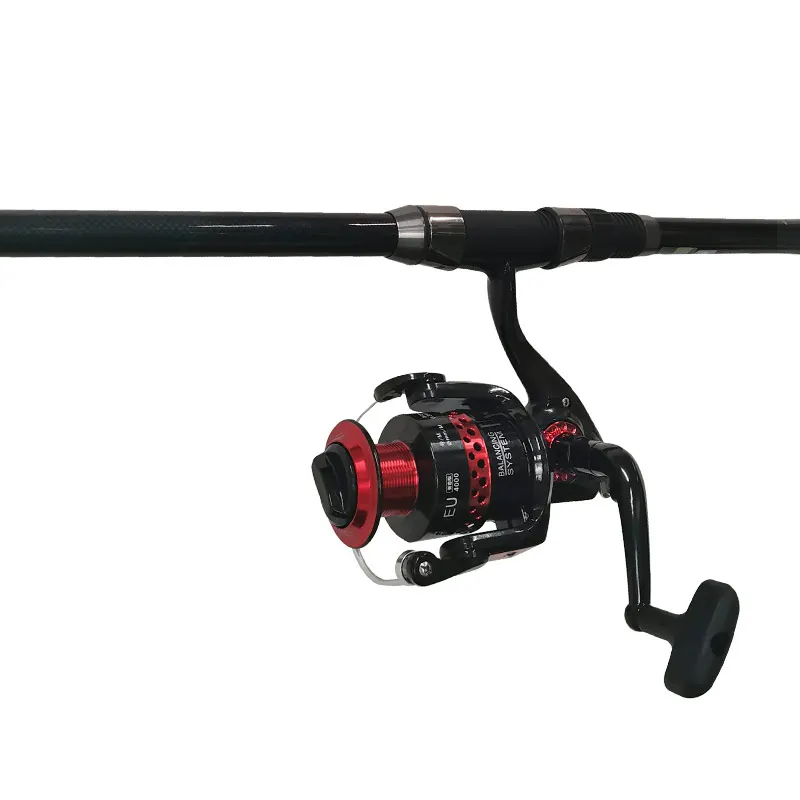 Модная и модная красная спиннинговая катушка Рыболовная подходит для рыбалки