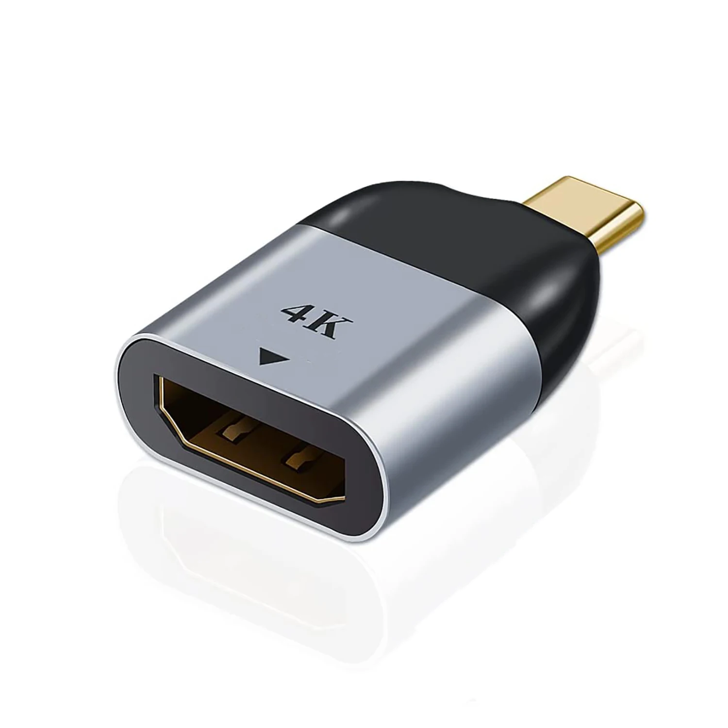 USB C to 4K UHD Adapter Thunder-bolt3 Type-C to HD Display Converter Compatible with Macbook Pro/Air Ipad Pro Surface To Monitor
