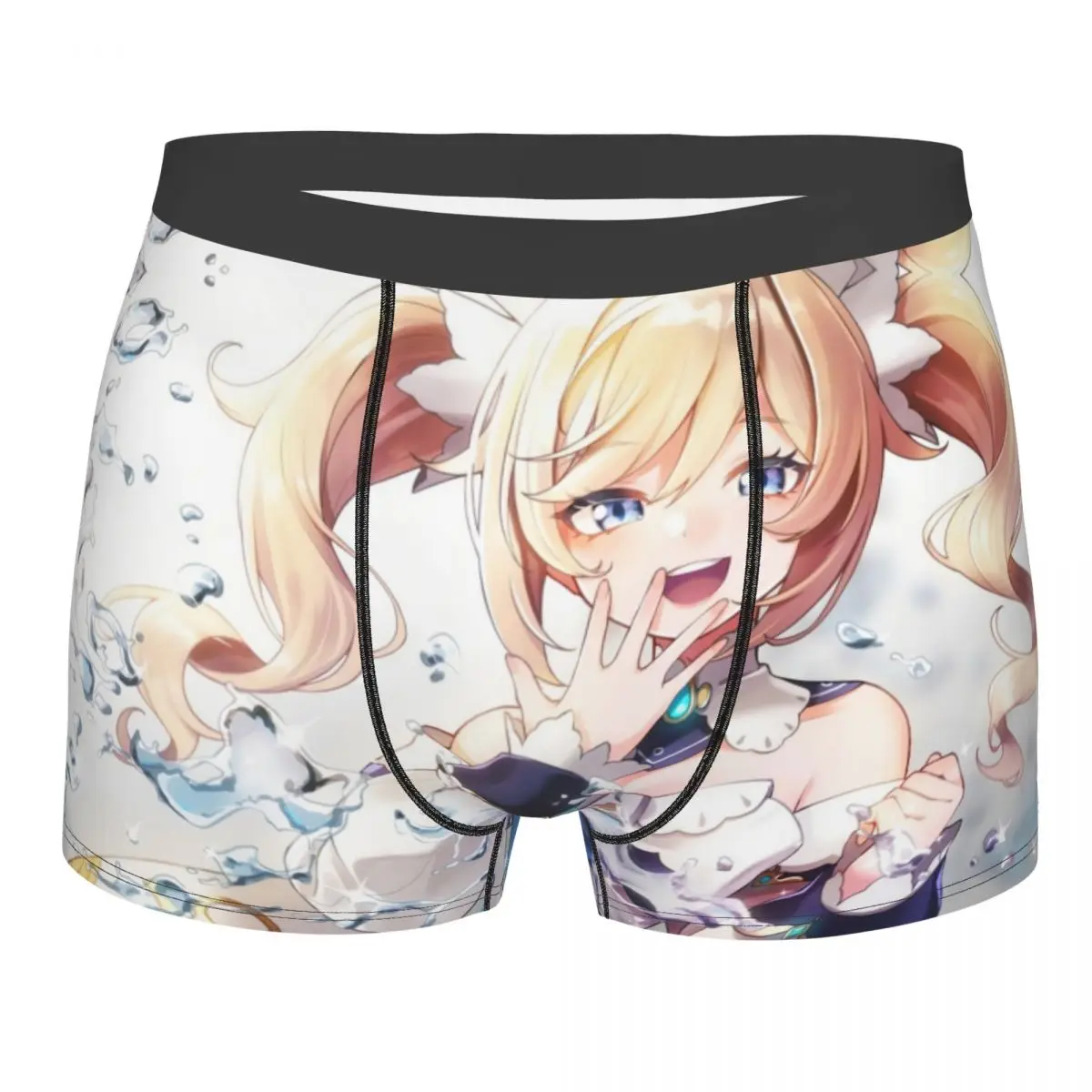

Barbara Idol Genshin Impact Game Paimon Underpants Cotton Panties Man Underwear Comfortable Shorts Boxer Briefs