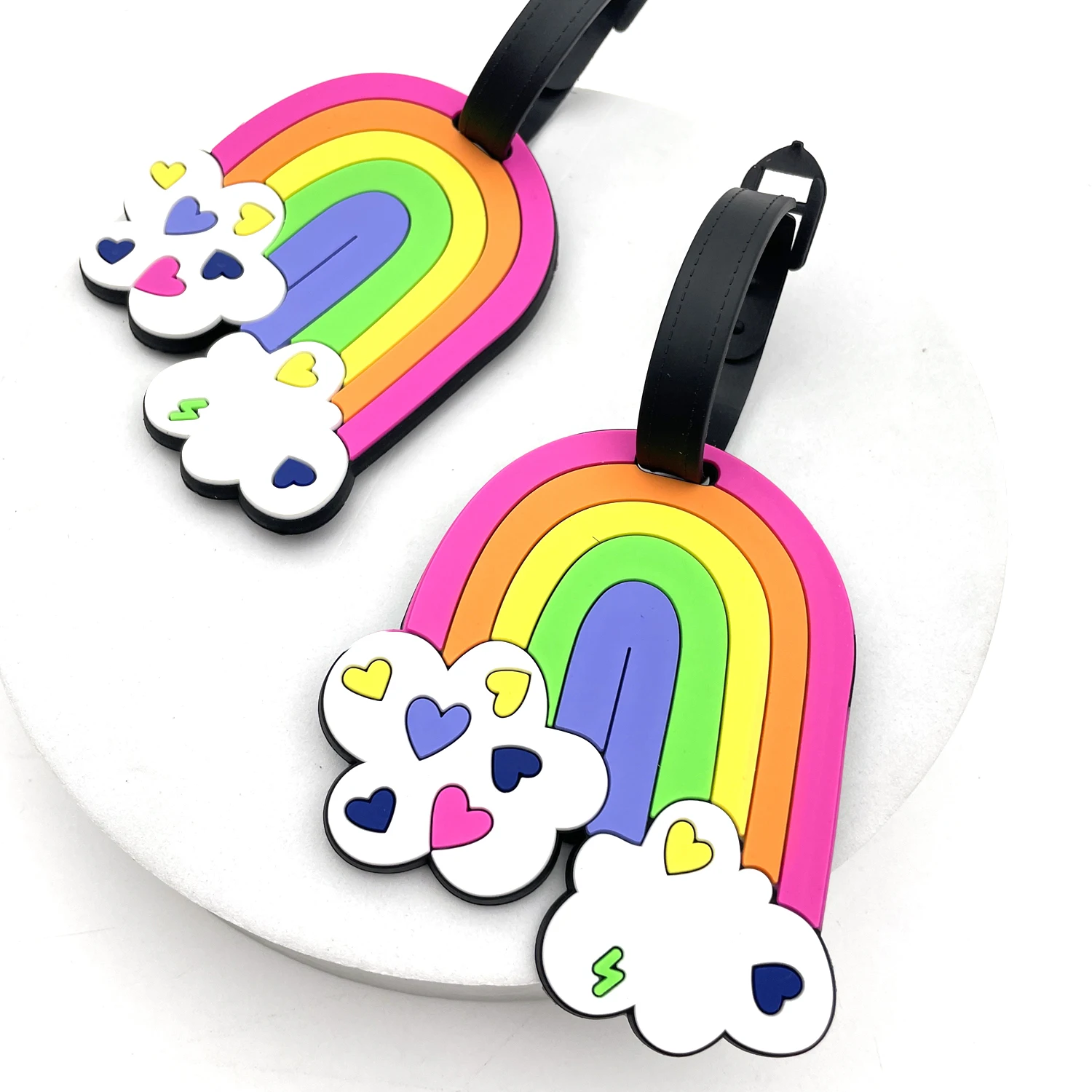 1 Шт. Последние Дорожные Аксессуары Креативная Багажная Бирка С Единорогом