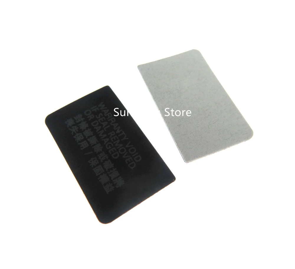 100pcs For Playstation 4 PS4 slim 2000 Console Housing Shell Slim Black Back Mark Tag Paste Sticker Label Seal UK US verison - купить по