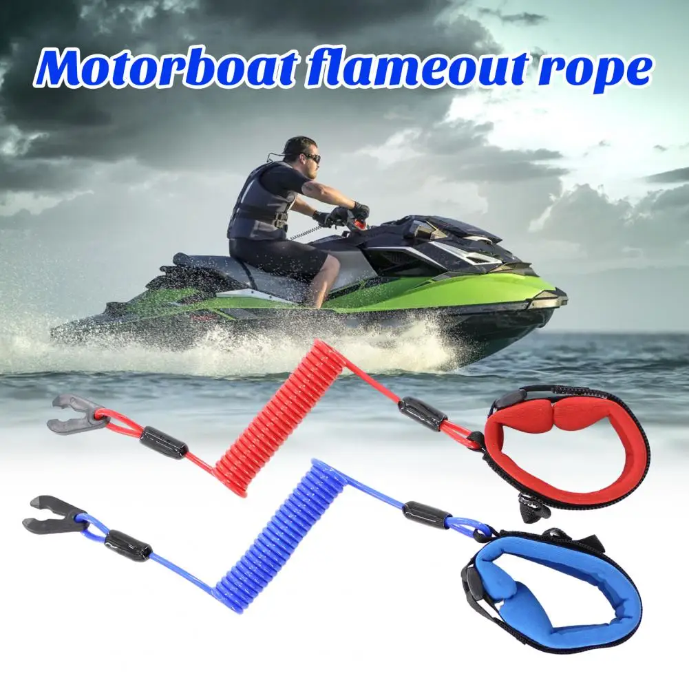 Stop Switch Effortlessly Secure Boat With Universal Outboard Motor Cut Off Switch Tether Wrist Strap Essential Kayak