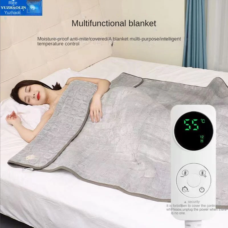 80*60cm Electric Heating Pad Blanket Heating Pad For Shoulder Neck Back Spine Leg Pain Relief Winter Body Warmer Mad
