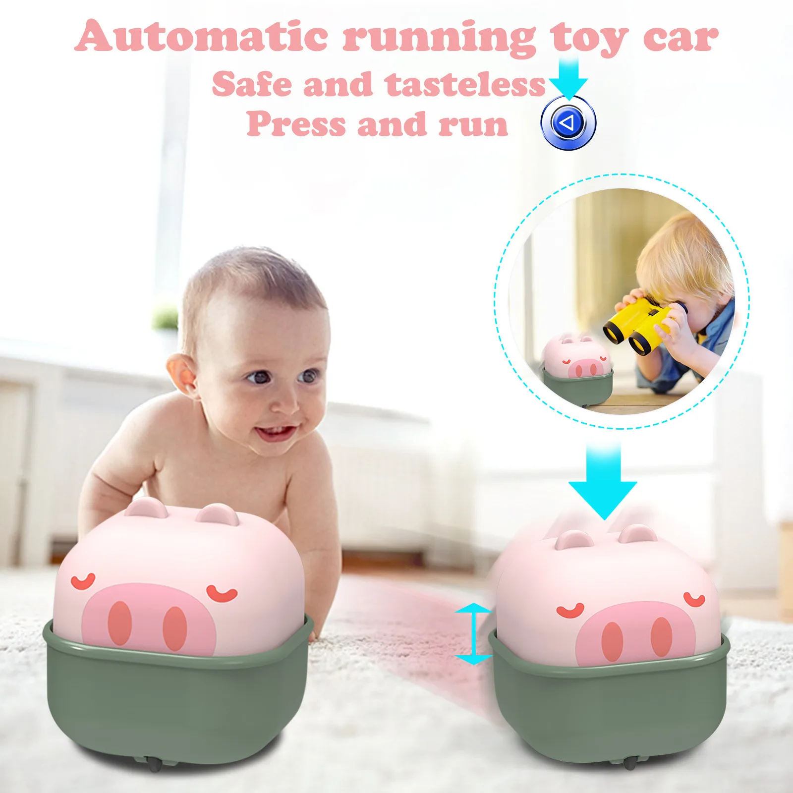 

Toddler Magnets for Refrigerator Thick It Friction Toy Animal Cars Vehicles Go Cartoon Press And Vehicle Powered Education