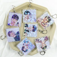 south korean groups k pop bangtan boys acrylic lesar keychain keyring bag accessories jimin jin suga j hope fans collection