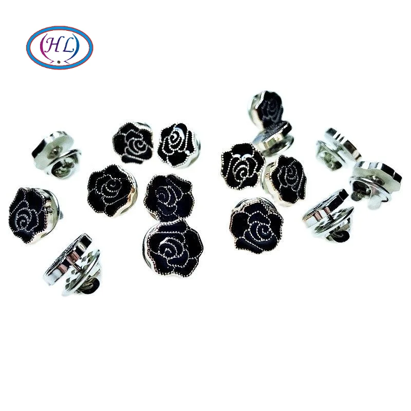 

HL 20/40pcs 10MM Metal Snap Convenient Buttons Anti-glare Buttons No-sewing Apparel Household Products