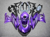 new abs aftermarket motorcycle fairing kit fit for yamaha r3 r25 2019 2020 2021 2022 19 20 21 22 bodywork set purple glossy