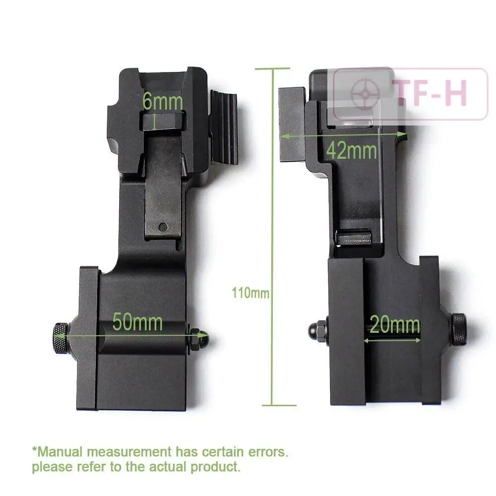 Металлический PVS MUM14 MVM14 NVG Монокулярный кронштейн для крепления адаптера Connect Bridge