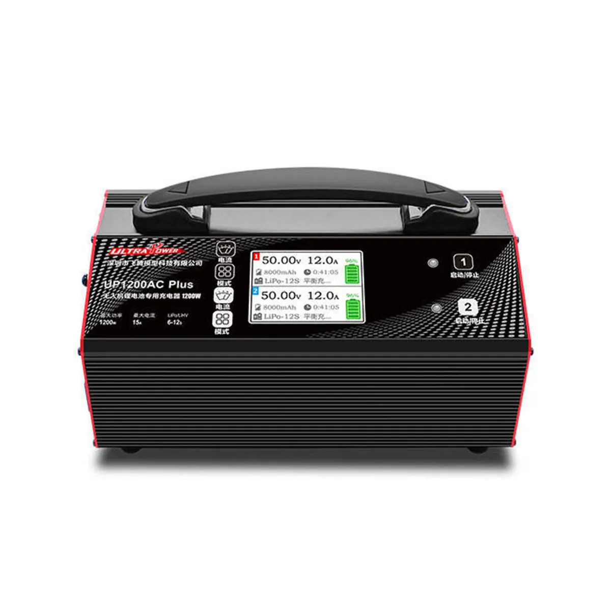 Фото UltraPower UP1200AC PLUS 1200 Вт 15 А двухканальная машина для защиты растений зарядное устройство БПЛА дроны для заводских самолетов №2