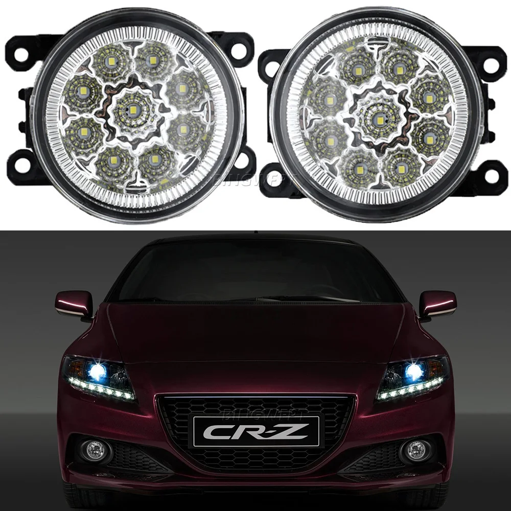 2pcs/lot LED Fog Light DRL 12v h11 Daytime Running Lights for Honda CRZ CR-Z 2013-2015 Facelift 2016 2017 Fog Lights Car Styling