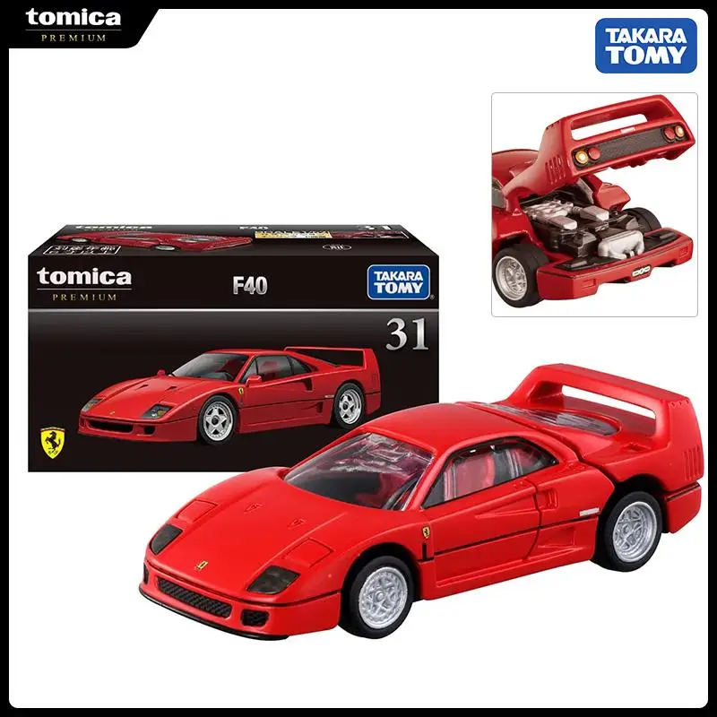 1:64 серии F40 литая под давлением модель автомобиля из сплава игрушки