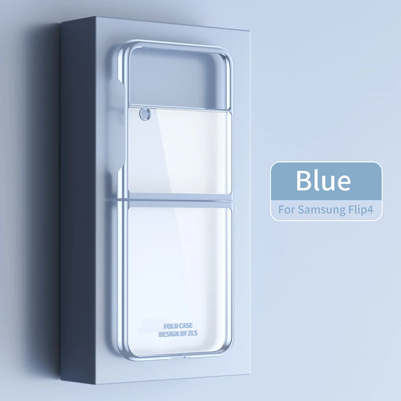 Without Yellowing Clear Folding Flip Phone Cases For Flip4 N