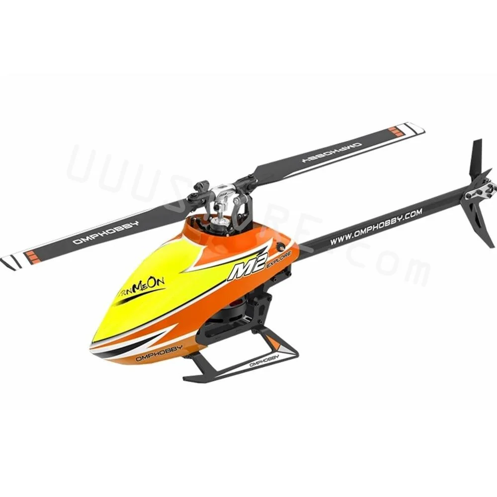 

OMPHOBBY M2 EXPLORE 6CH 3D бесщёточный двойной бесщеточный мотор с прямым приводом Радиоуправляемый вертолет с контроллером полета радиоуправляемые ...