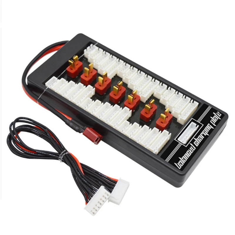 Multi 2S-6S Lipo параллельная сбалансированная зарядная плата XT60 с разъемом для