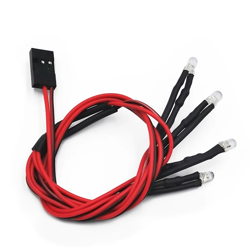 

Передние и задние фары модели транспортного средства для Traxxas TRX4M Bronco Defender 1/18 RC Crawler Car Parts B