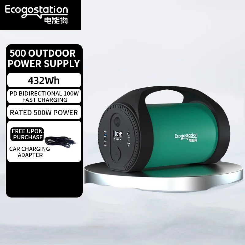 

1000w lifepo4 battery portable power banks station 500wh bank solar portable power station for home outdoor camping battery 220V