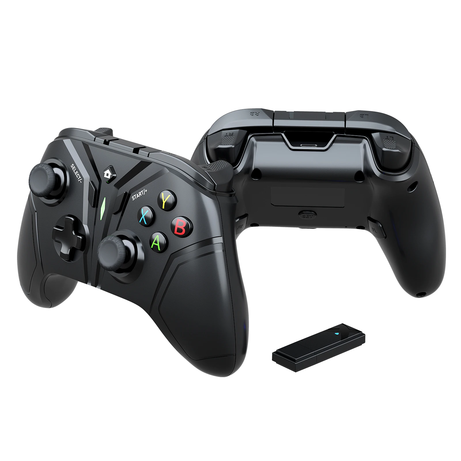 RH-068 Wireless Gamepad supports wireless connection and USB Dongle suitable for Switch Android IOS Windows(PC) PS3 |