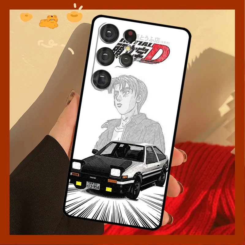 Чехол Initial D AE86 для Samsung Galaxy S21 S22 Ultra S8 S9 S10 Plus Note 10 20 S20 FE |