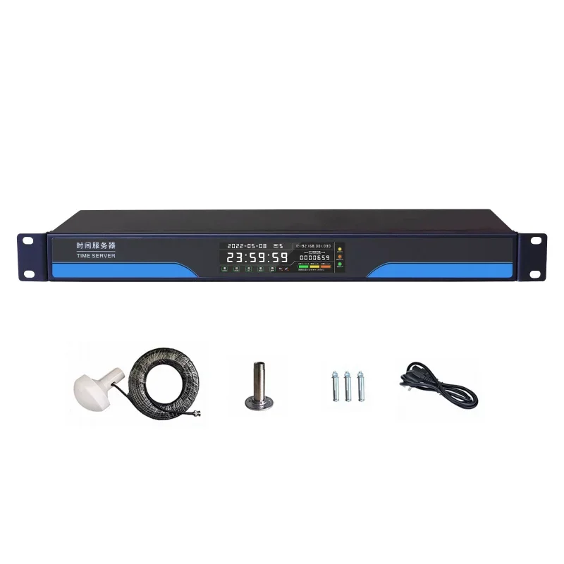 Сетевой таймерный сервер для Beidou двойной модуль GPS PTP часы NTP IEEE1588 (антенна 30 м 4
