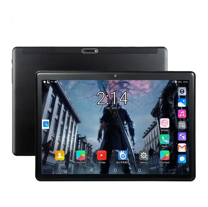 

OEM 10.1 Inch Octa Core Android 9.0 Play Market 4G LTE Phone Call Dual SIM Tablets 8GB/128GB WiFi Super 2.5D Tab Tablet Pc