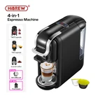 Кофемашина HiBREW, 19 бар, 4 в 1, несколько капсул, кофеварка для эспрессо, молоко и эспрессо, капсулы ESEpod, Кофеварка H2