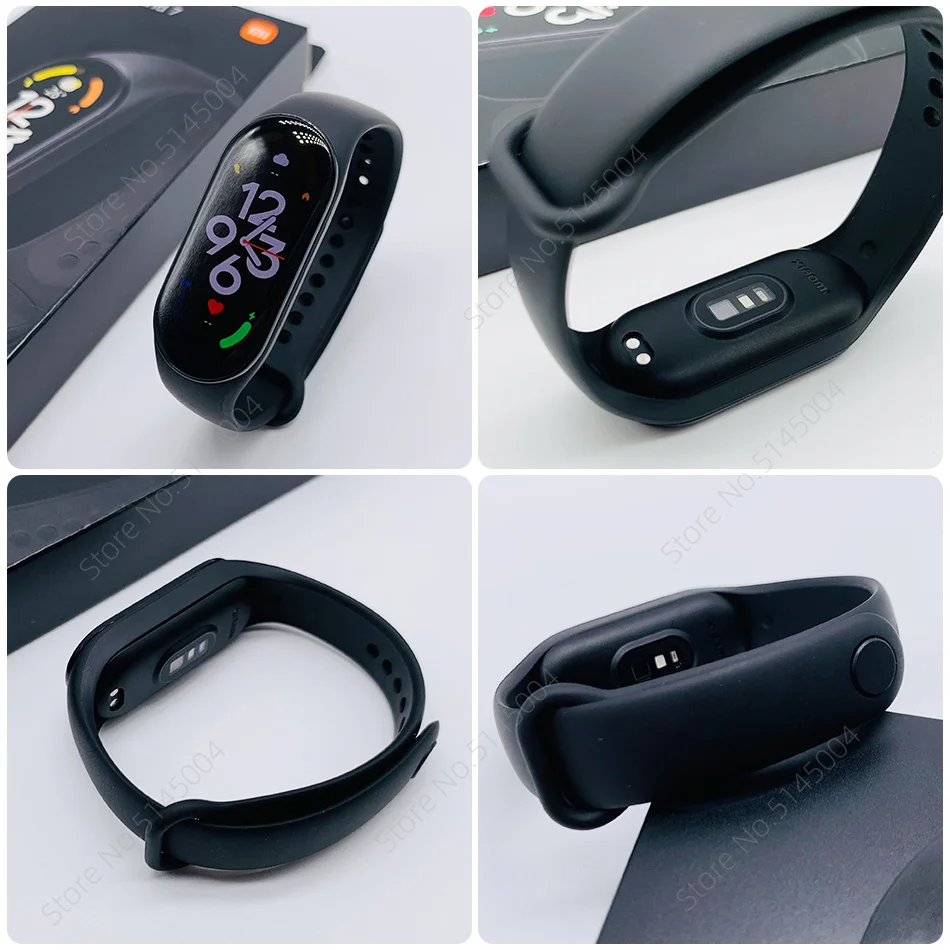 Умный Браслет Xiaomi Mi Band 7 6 цветов AMOLED экран мониторинг уровня кислорода в крови